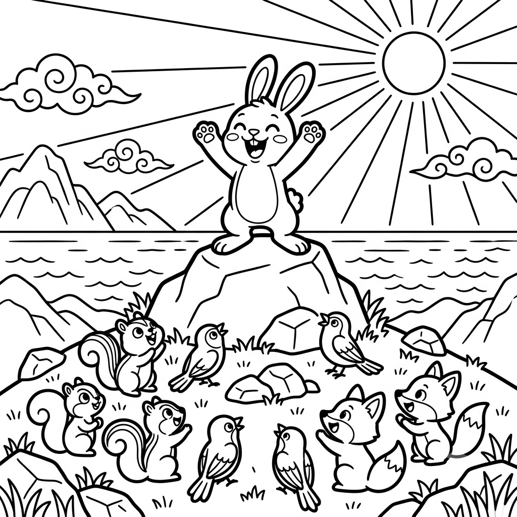 The Hare and the Dragon King — Final — The Clever Hare