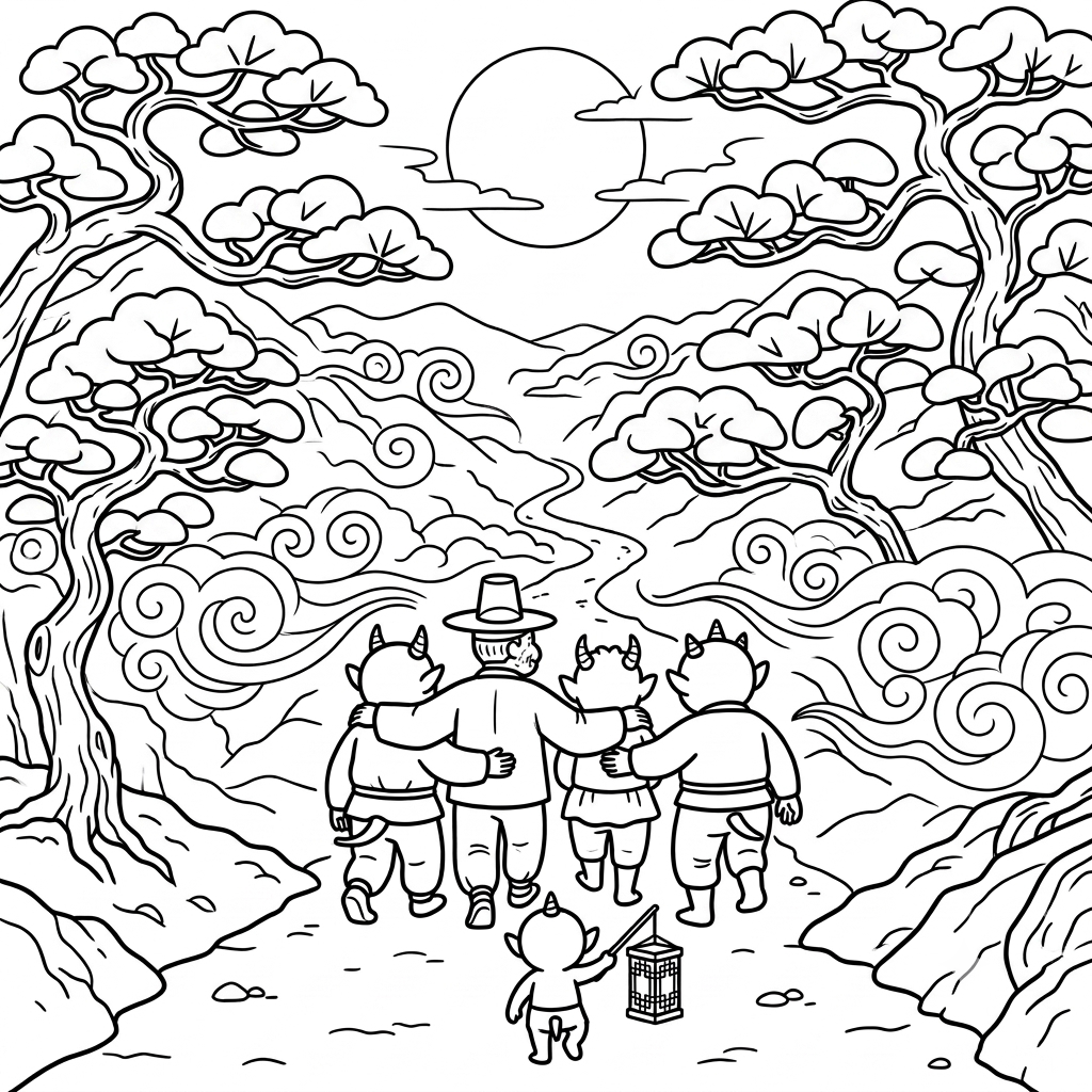 The Old Man and the Goblins — Final — The Path with Goblin Friends
