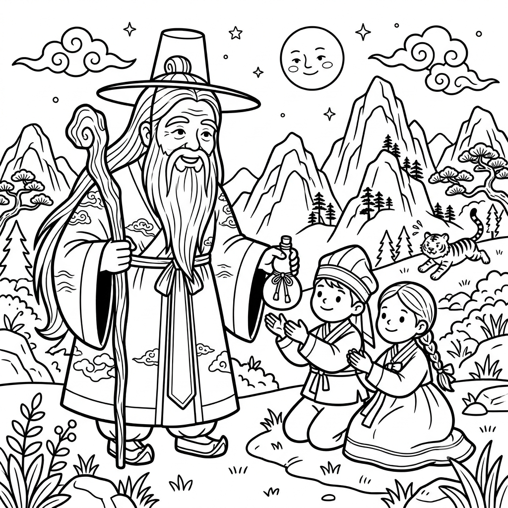 Sun and Moon — Final — Blessing of the Mountain Spirit