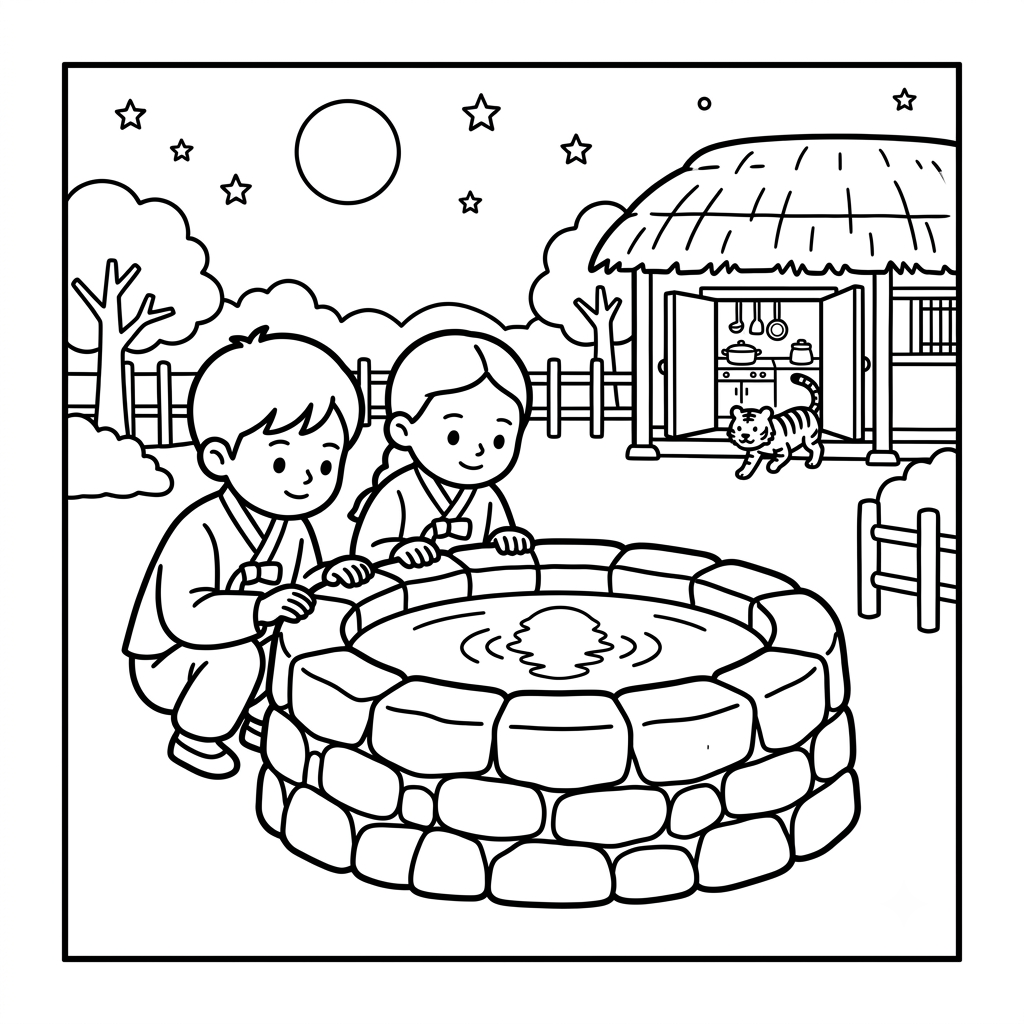 Sun and Moon — Chapter 2 — Shadows by the Well