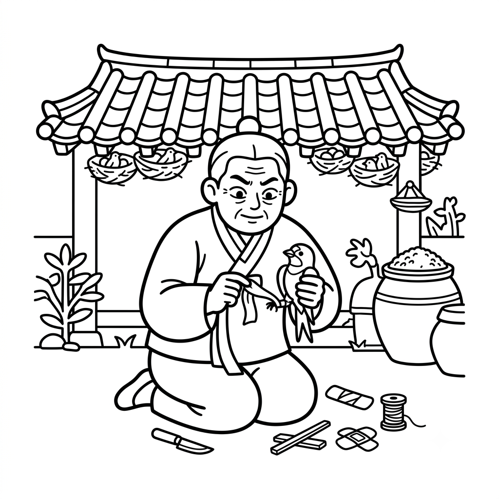 Heungbu and Nolbu — Chapter 2 — Nolbu's Greed