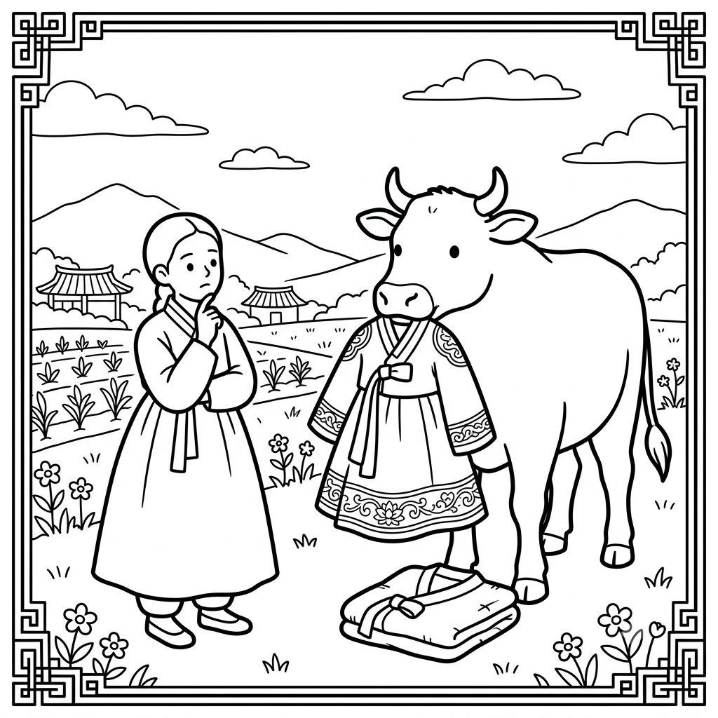 Kongjwi and the Toad — Chapter 2 — The Black Ox's Gift